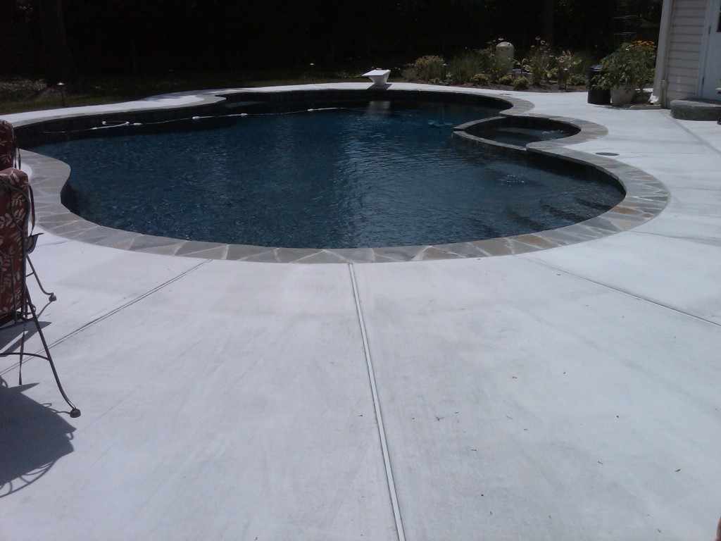 Broom Finish Concrete JW Contracting Inc